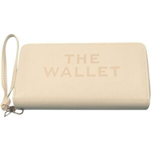 Designer Fashion Cream “The Wallet” Wristlet Wallet